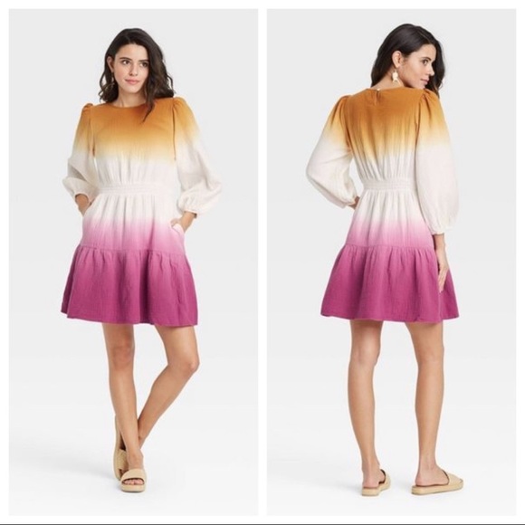 Comfy Cute, UNIVERSAL THREAD, tie dye dress!! - Picture 2 of 12